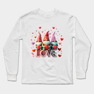 Valentine Love Design Long Sleeve T-Shirt